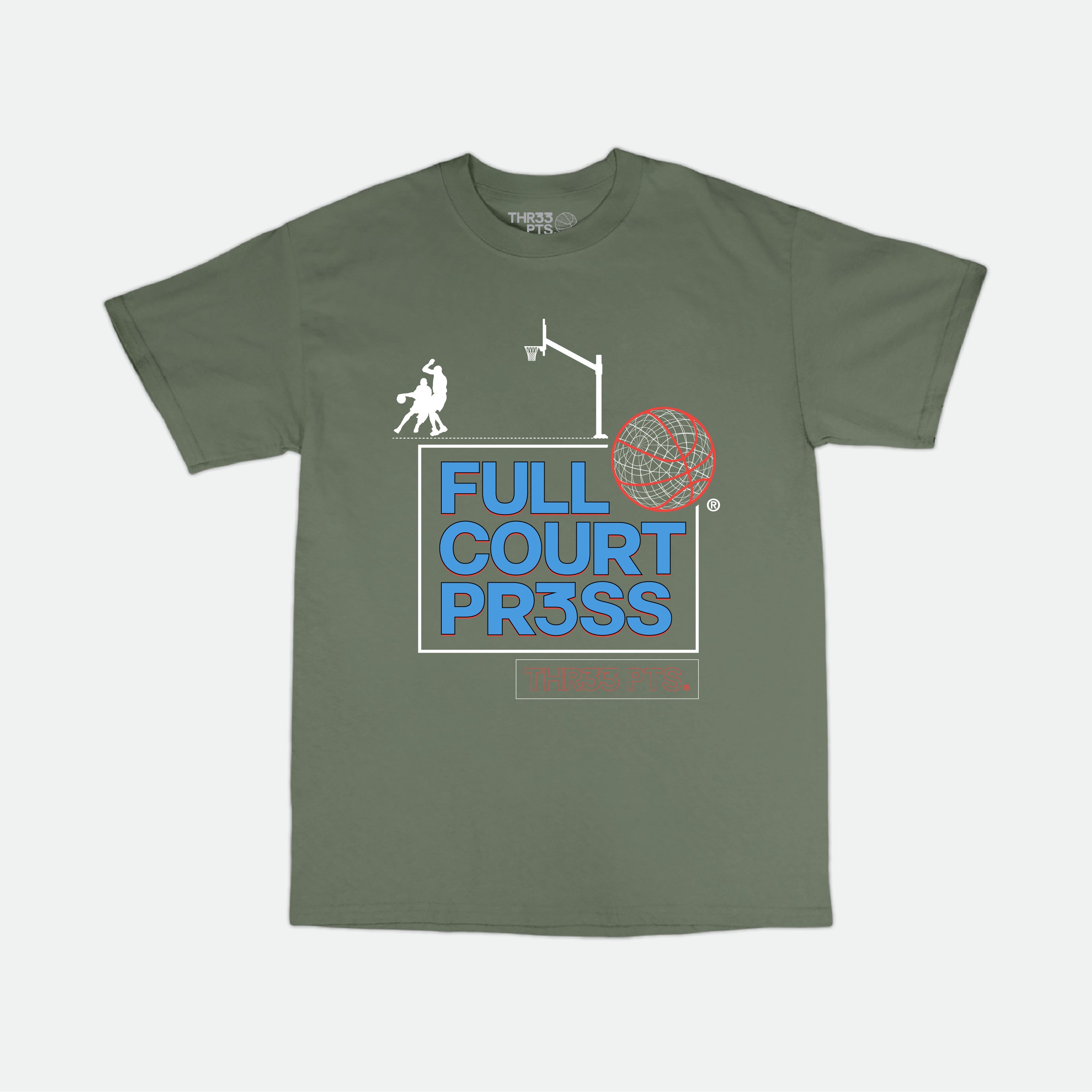 Full Court Pr3ss - Military Green
