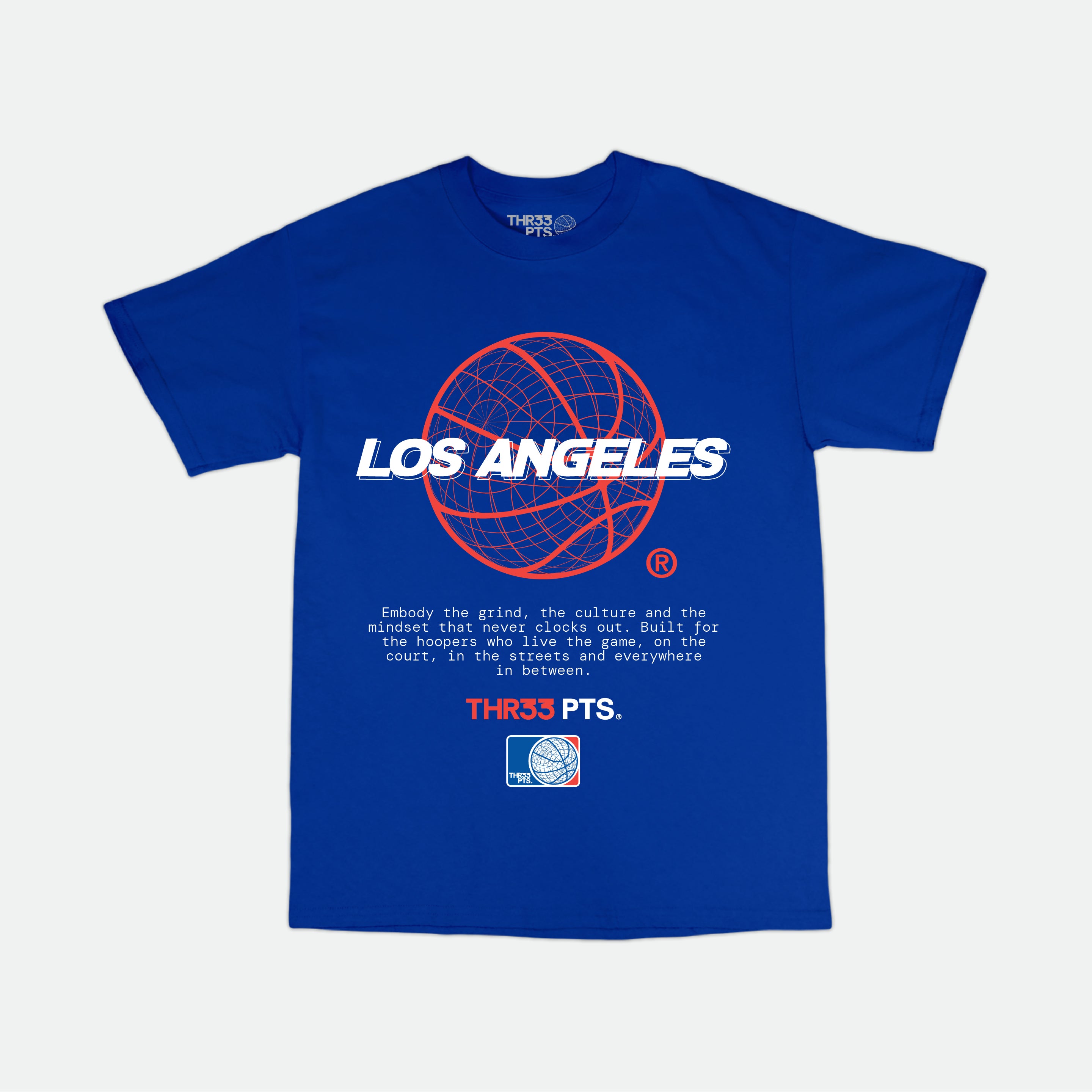 LA Basketball - Royal Blue