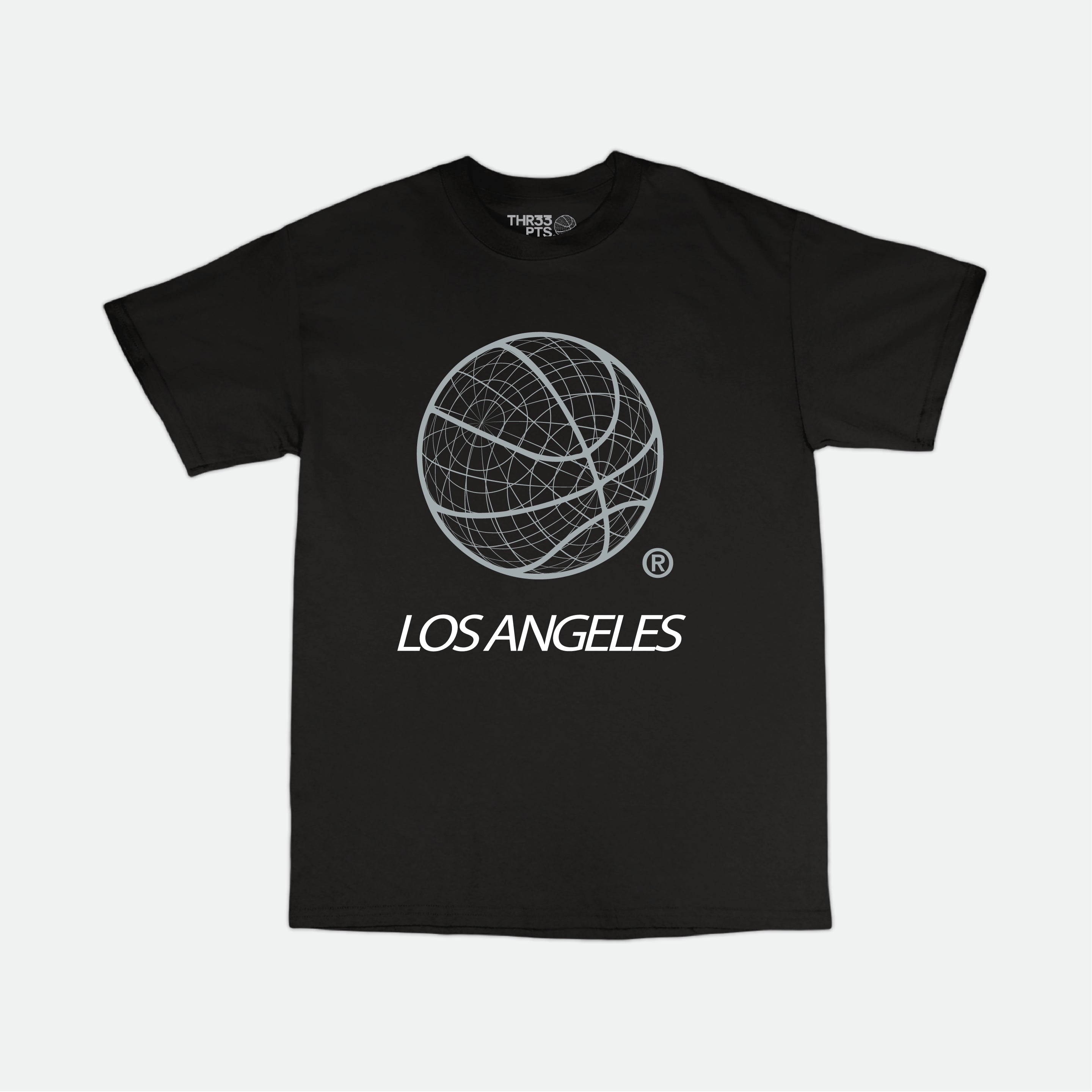 Los Angeles Basketball - Black