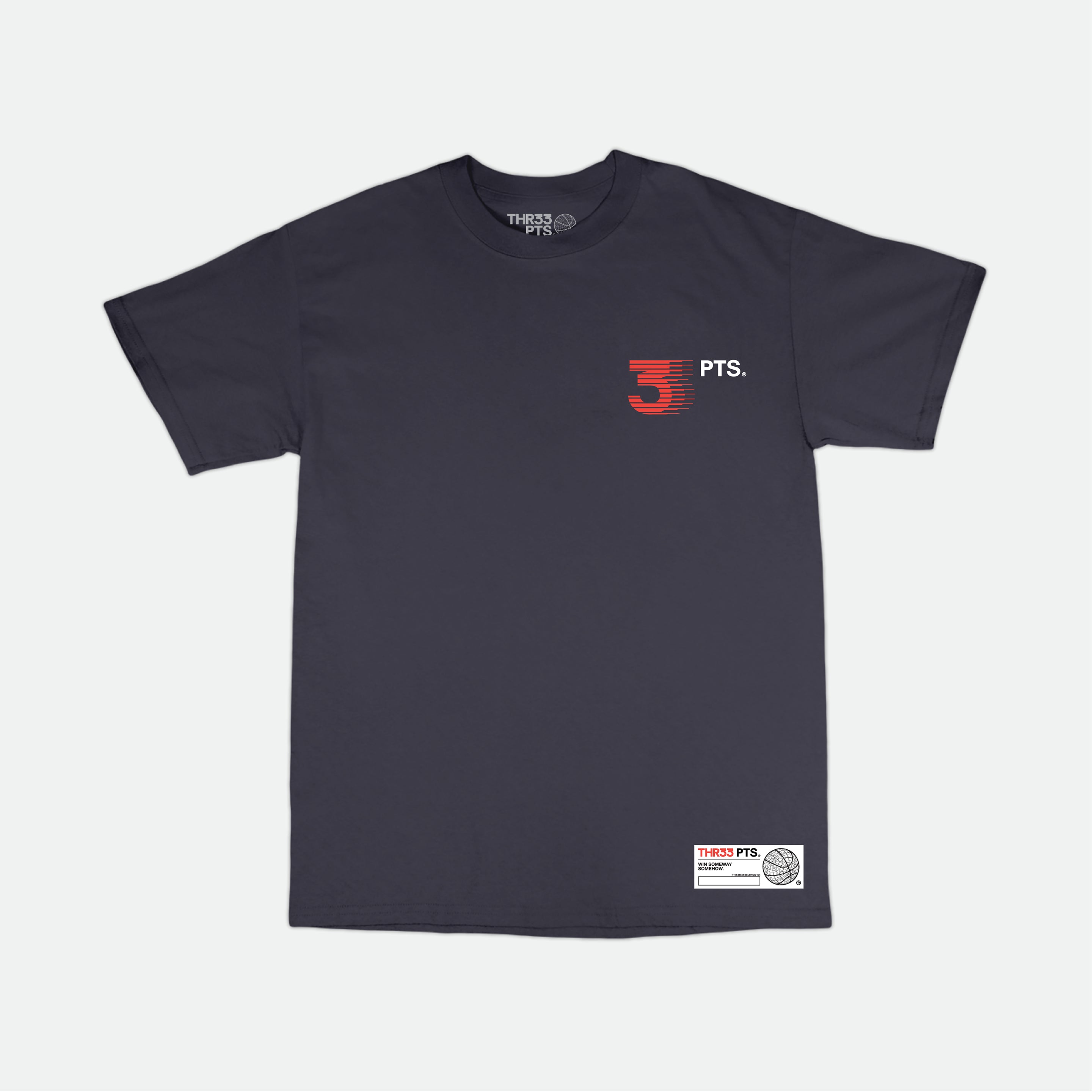 3PTS - Charcoal Grey