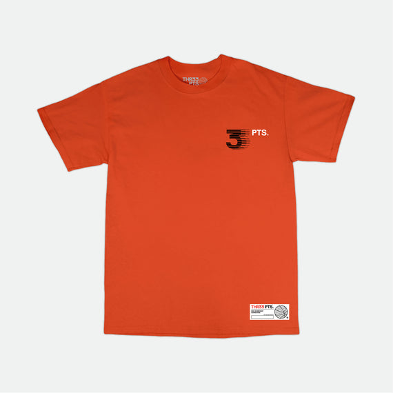 3PTS - Bright Orange